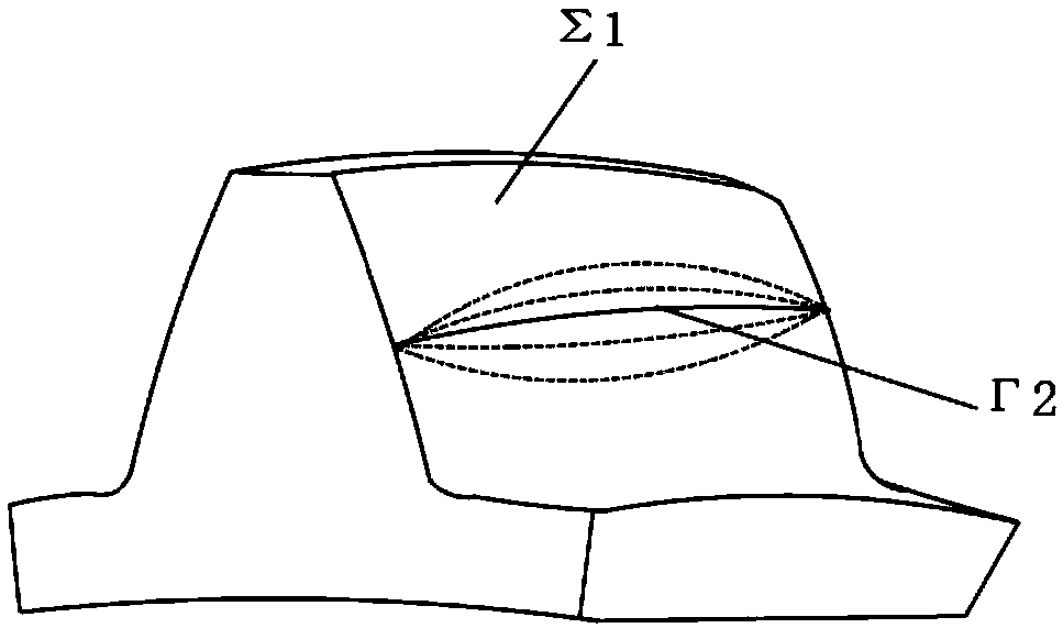 Opposite-configuration gear meshing pair based on line-plane conjugation and a design method thereof