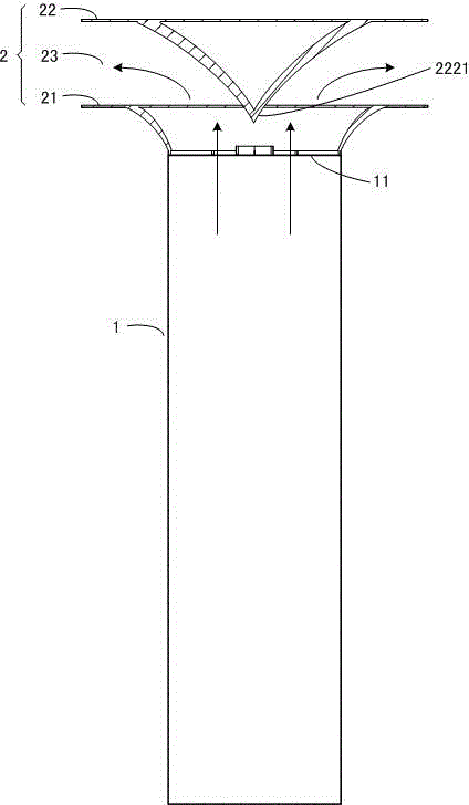 Indoor unit of cabinet type air conditioner