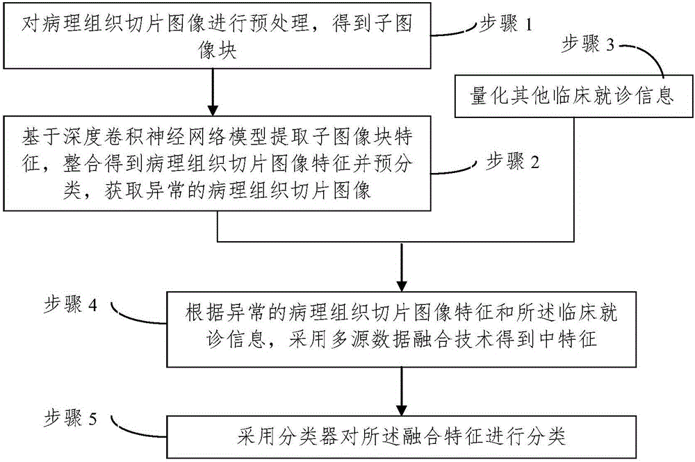 Image processing method and device based on pathological tissue section image organization area