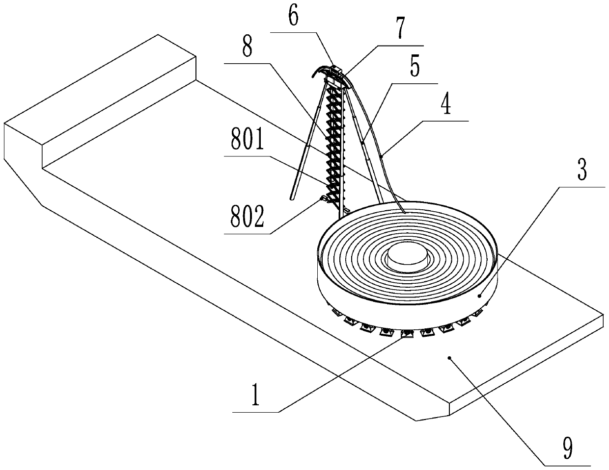 Combined submarine cable untwisting system for untwisting submarine cables of various cross-sections