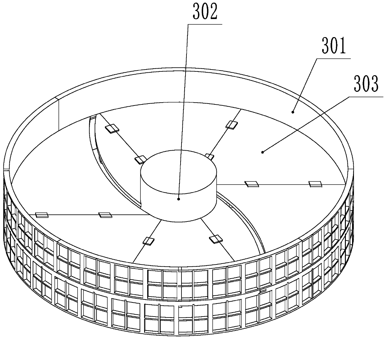 Combined submarine cable untwisting system for untwisting submarine cables of various cross-sections