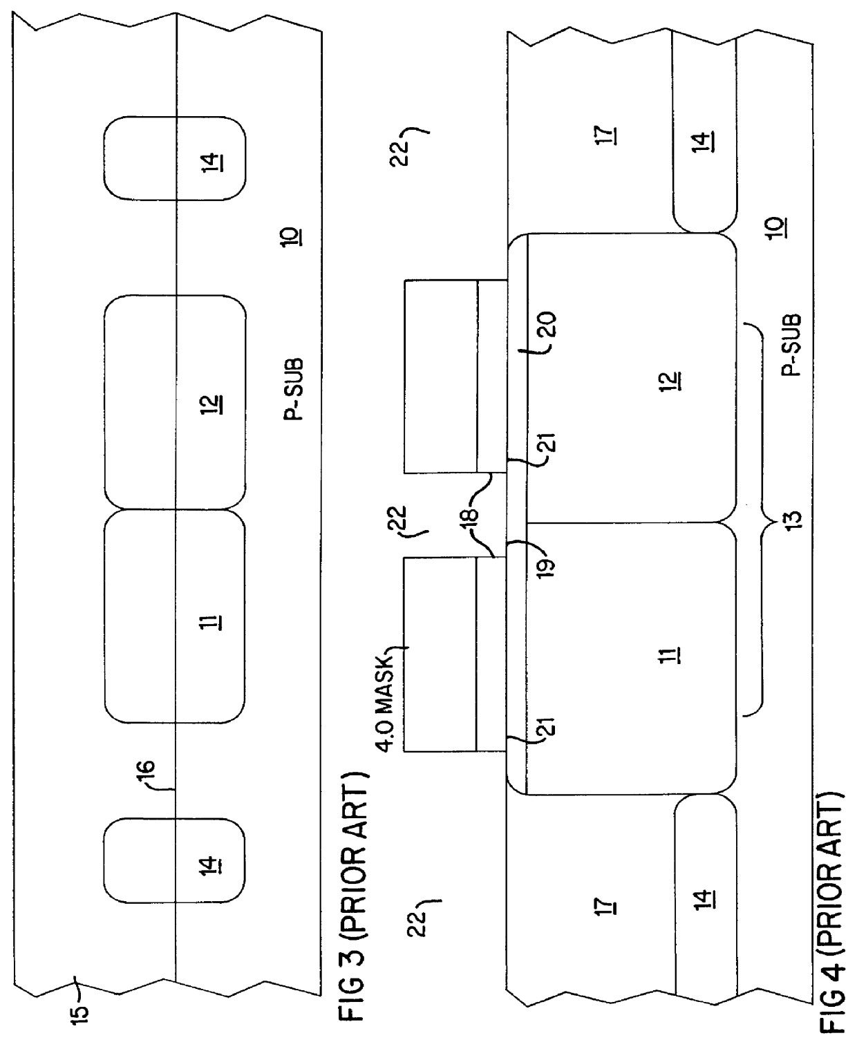 LDD structure for ESD protection and method of fabrication