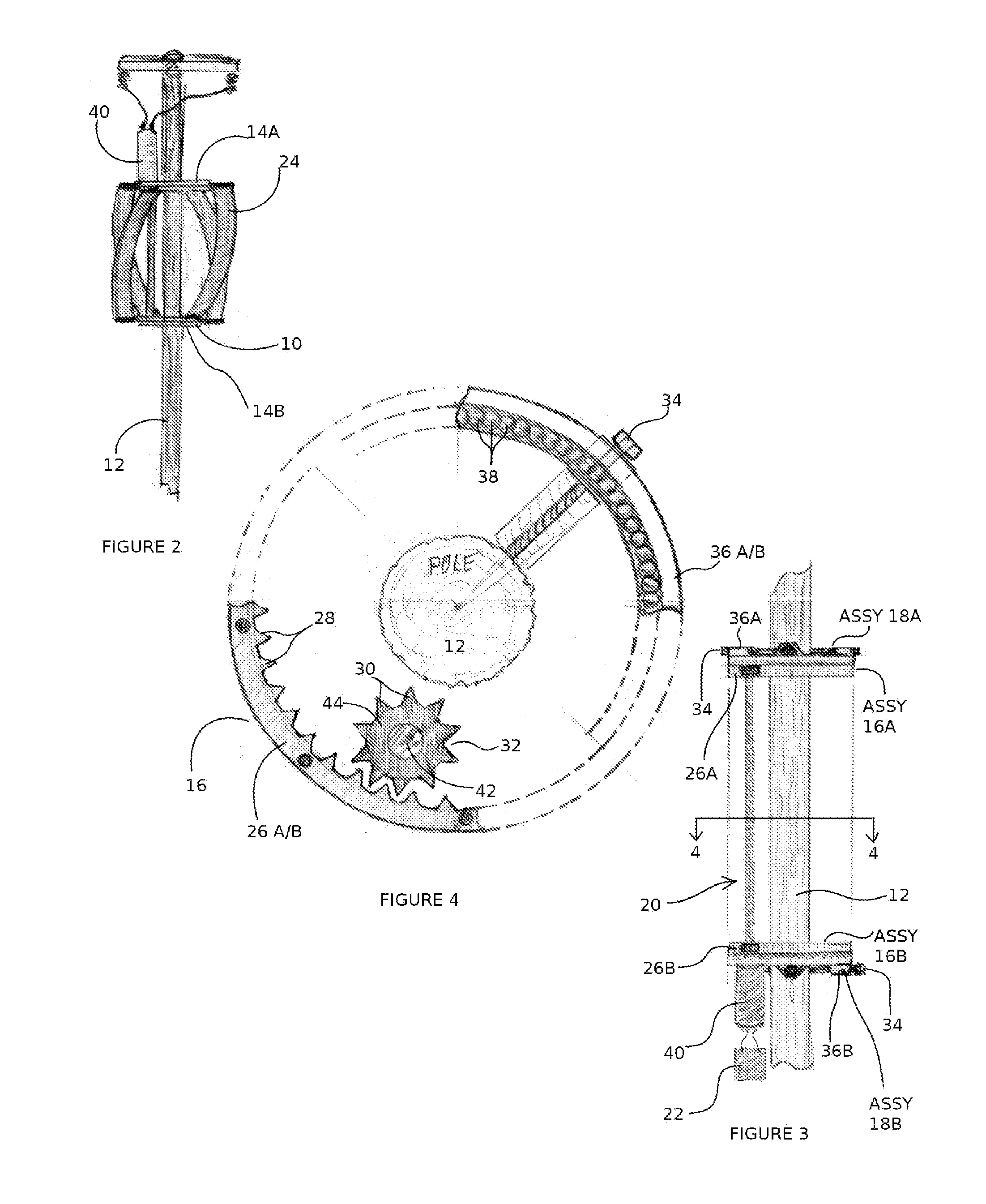 Pole mounted rotation platform and wind power generator