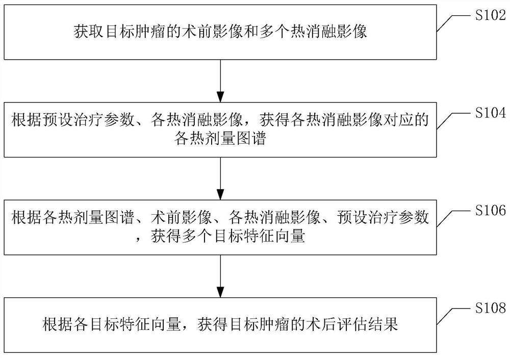 Postoperative tumor evaluation method, device and computer storage medium