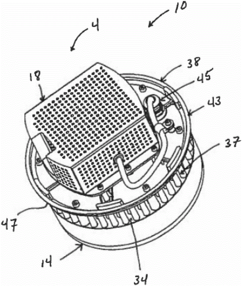 Locomotive head lamp