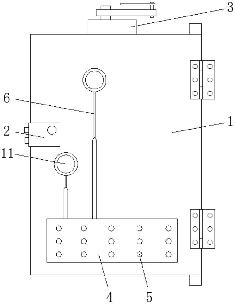 Alarm type fire proof door with high fire resistance