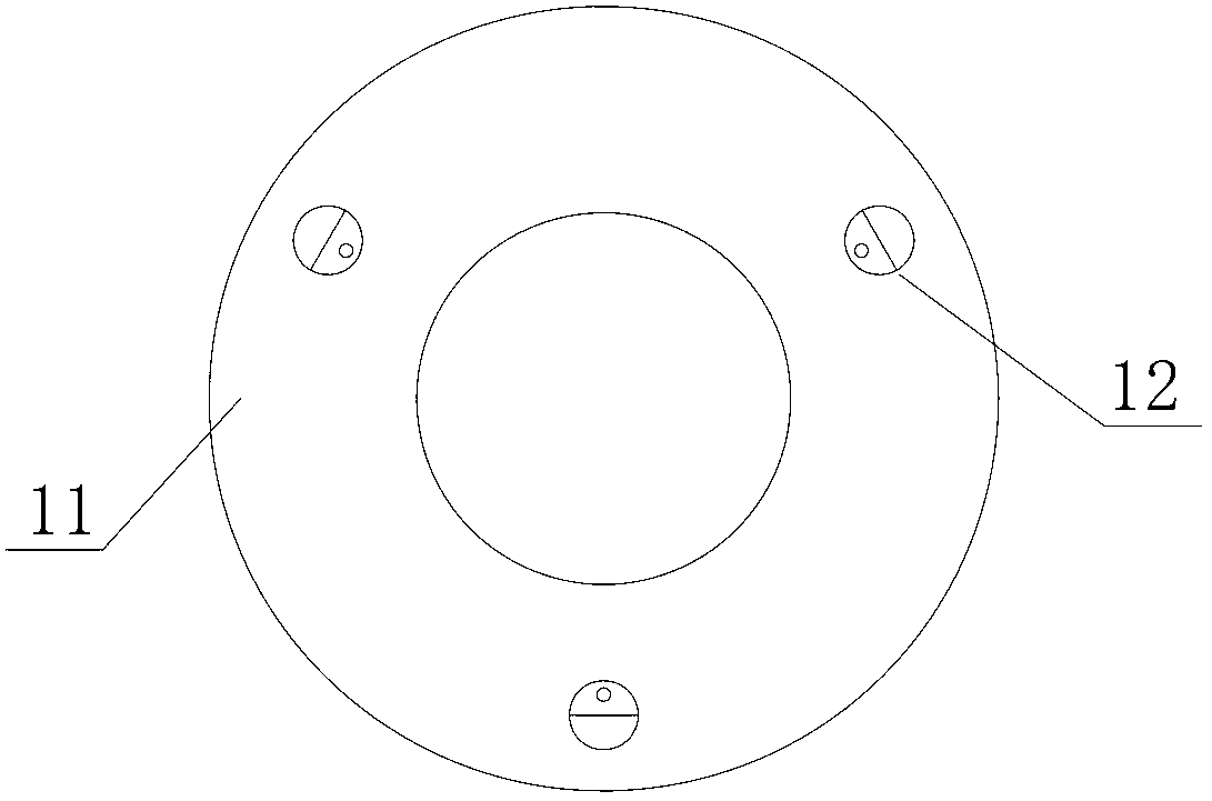 Bearing device and method for carrying out wafer transferring by means of device