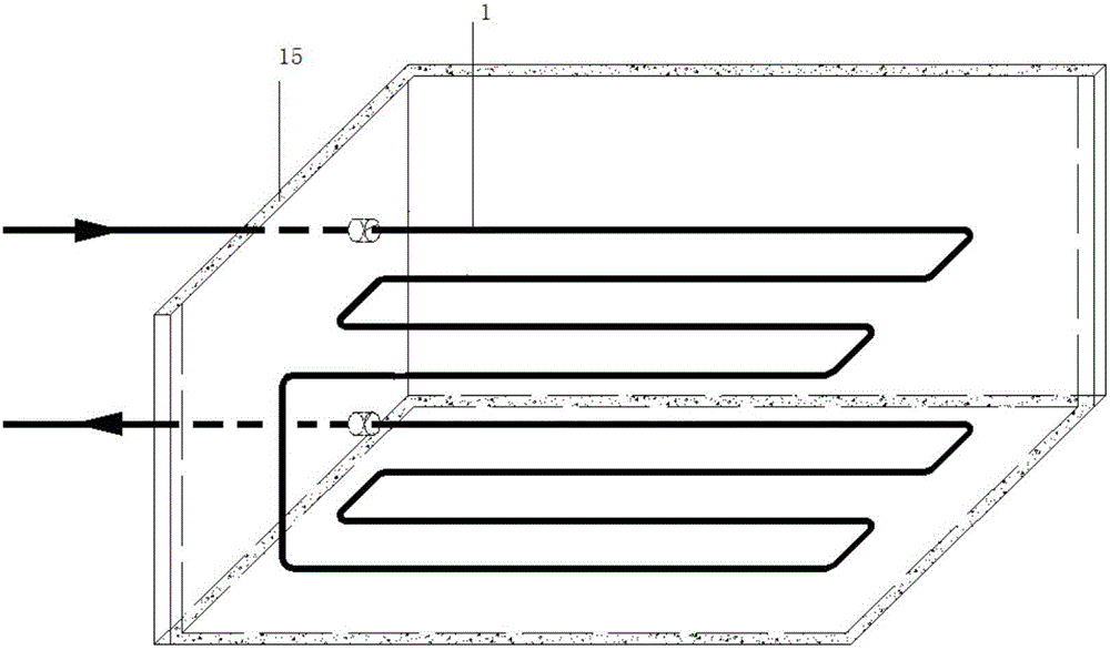 Heat pump system using waste heat of domestic sewage