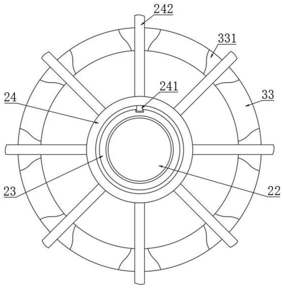 Multi-stage filtering split type air filter and working method thereof