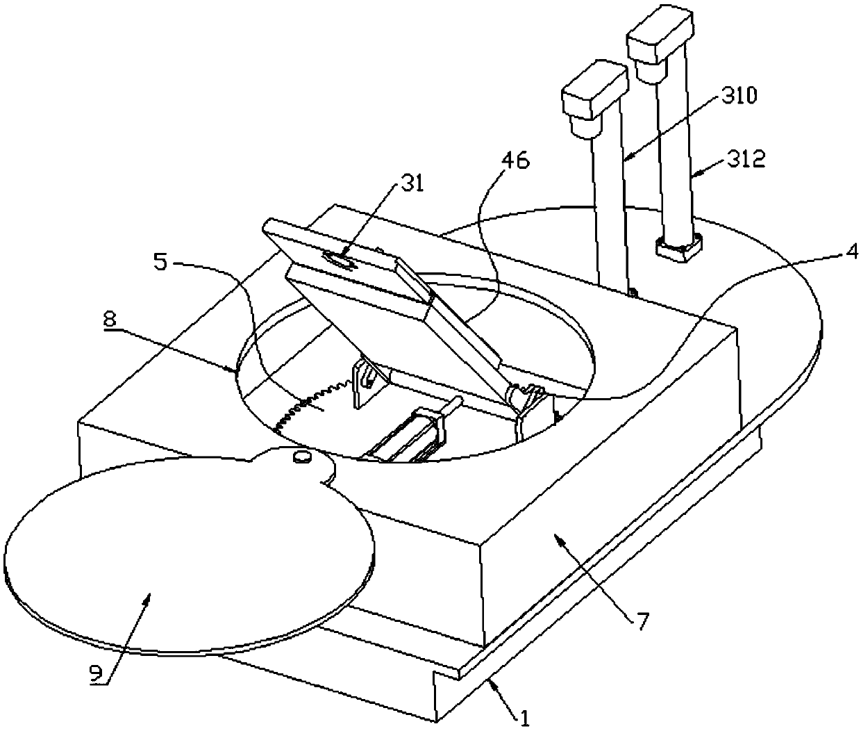 Multi-mode data collecting device installed on unmanned small vehicle and used for collecting field crop growth data information