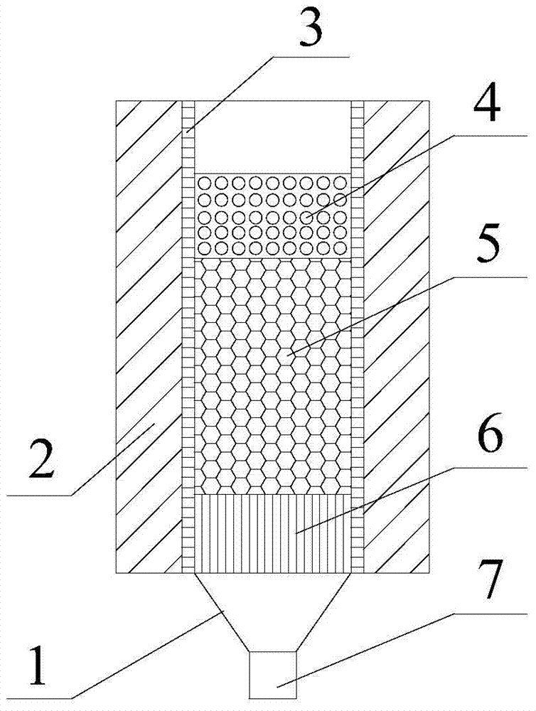 Porous medium burner with packed bed structure