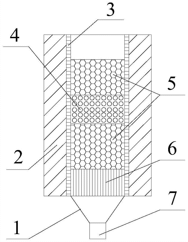 Porous medium burner with packed bed structure