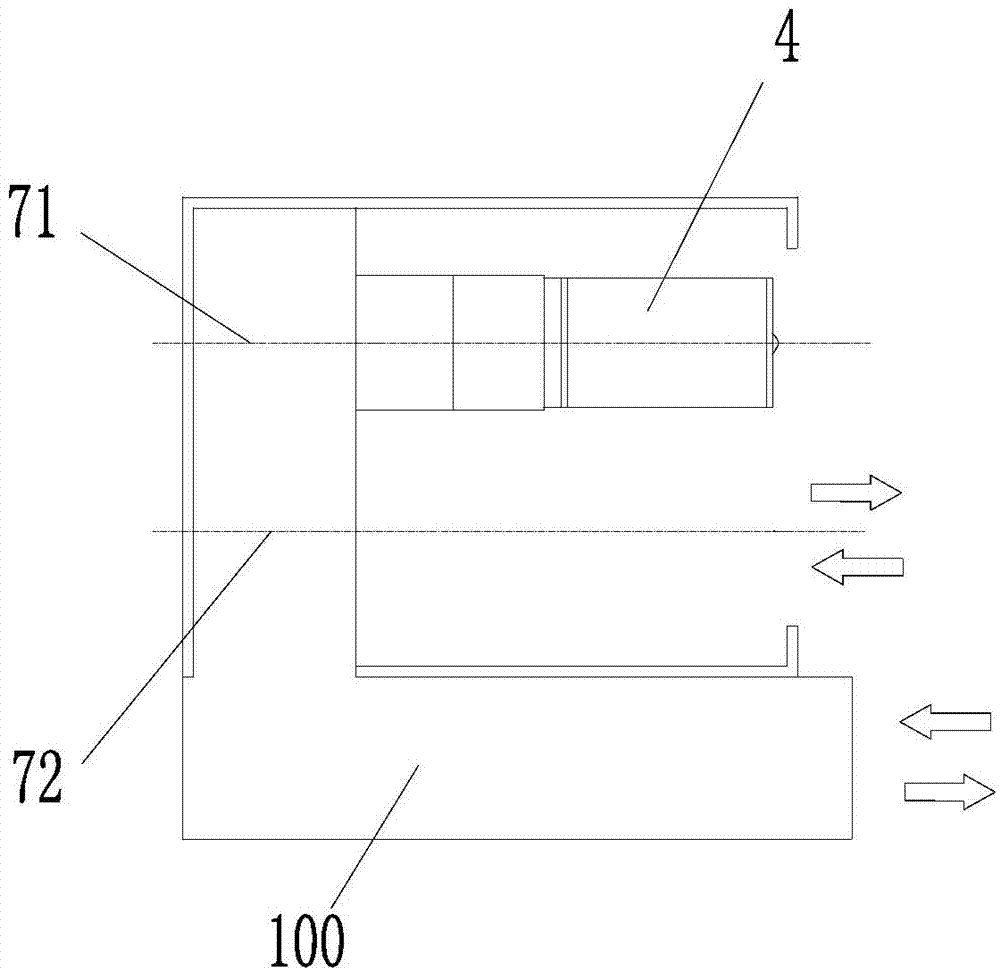 Garbage compressor and garbage compacting station