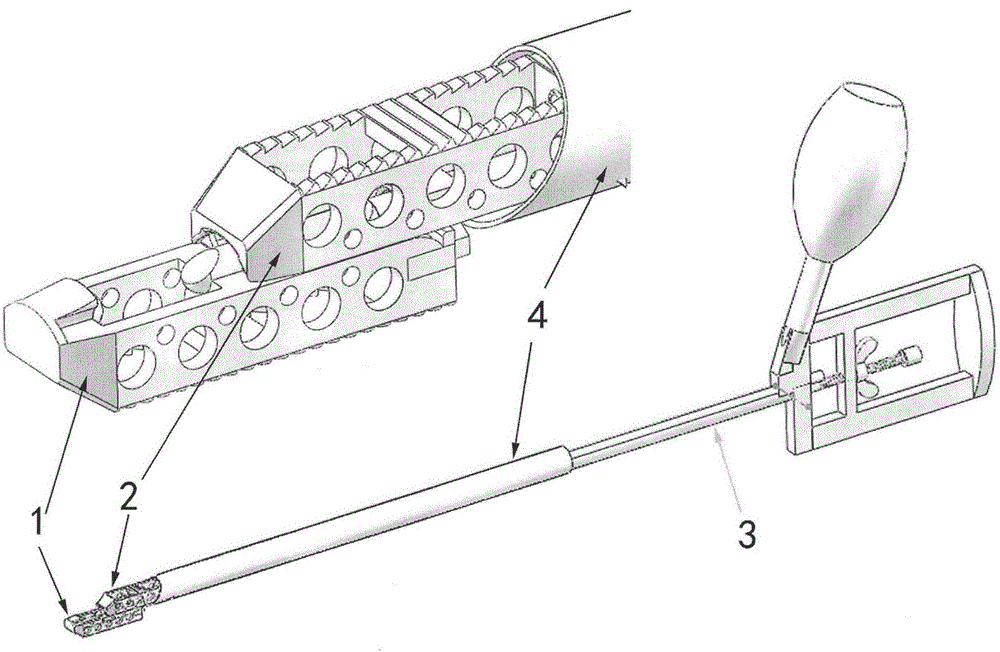 Assembled type minimally invasive lumbar interbody fusion apparatus