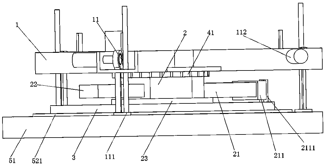 Back gouging device for C-type seal ring capable of shielding main pump case