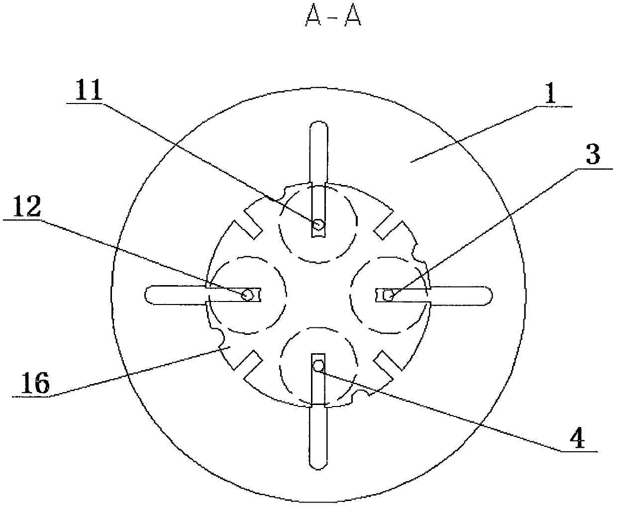 Stator punching sheet storage and transportation device