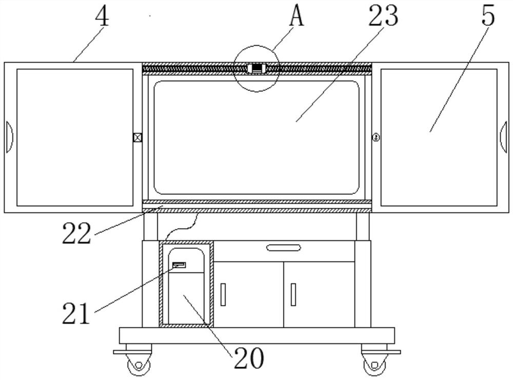 Agricultural and forestry economic counting and analysis device