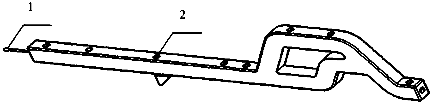 On-site rapid calibration method of light pen in monocular vision measurement