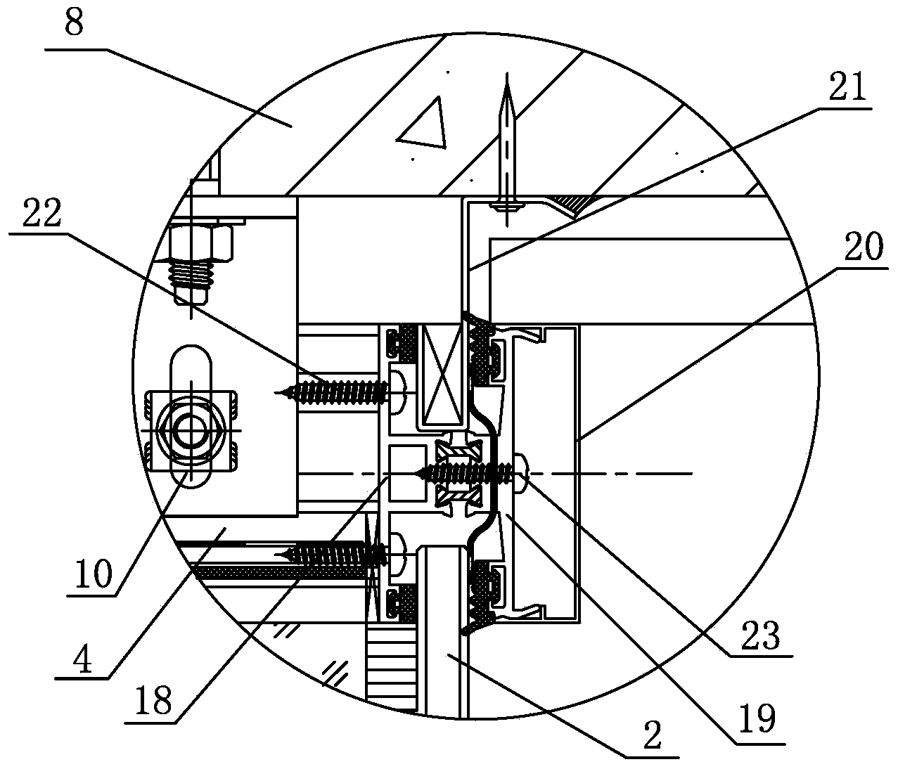 Full-glass double-skin curtain wall system