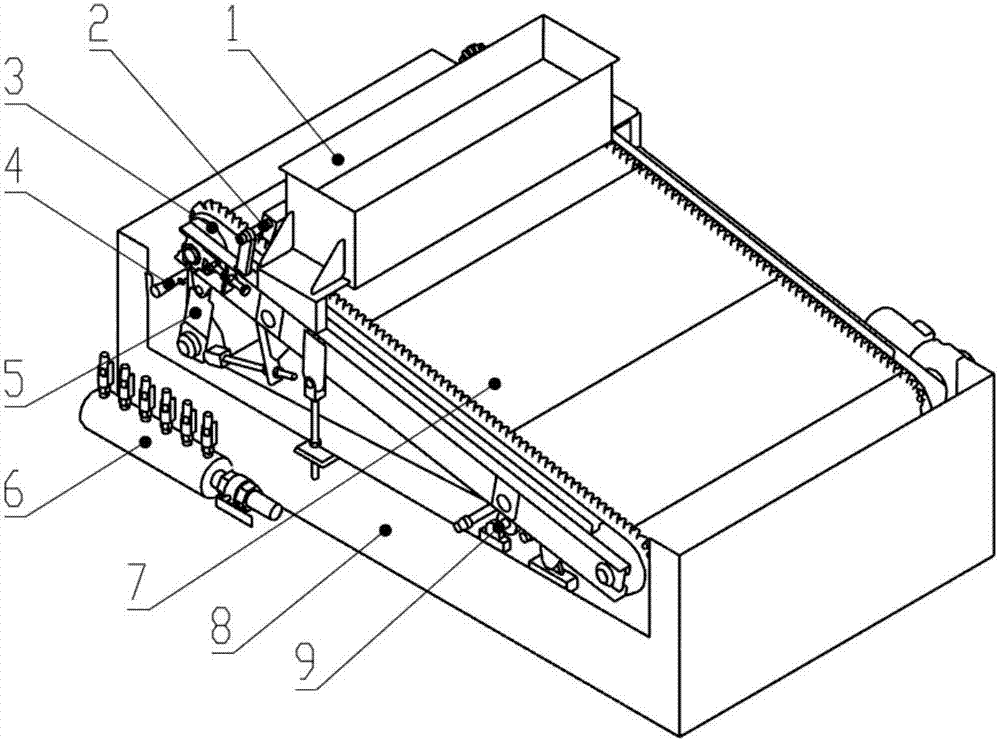 Flat belt magnetic separator