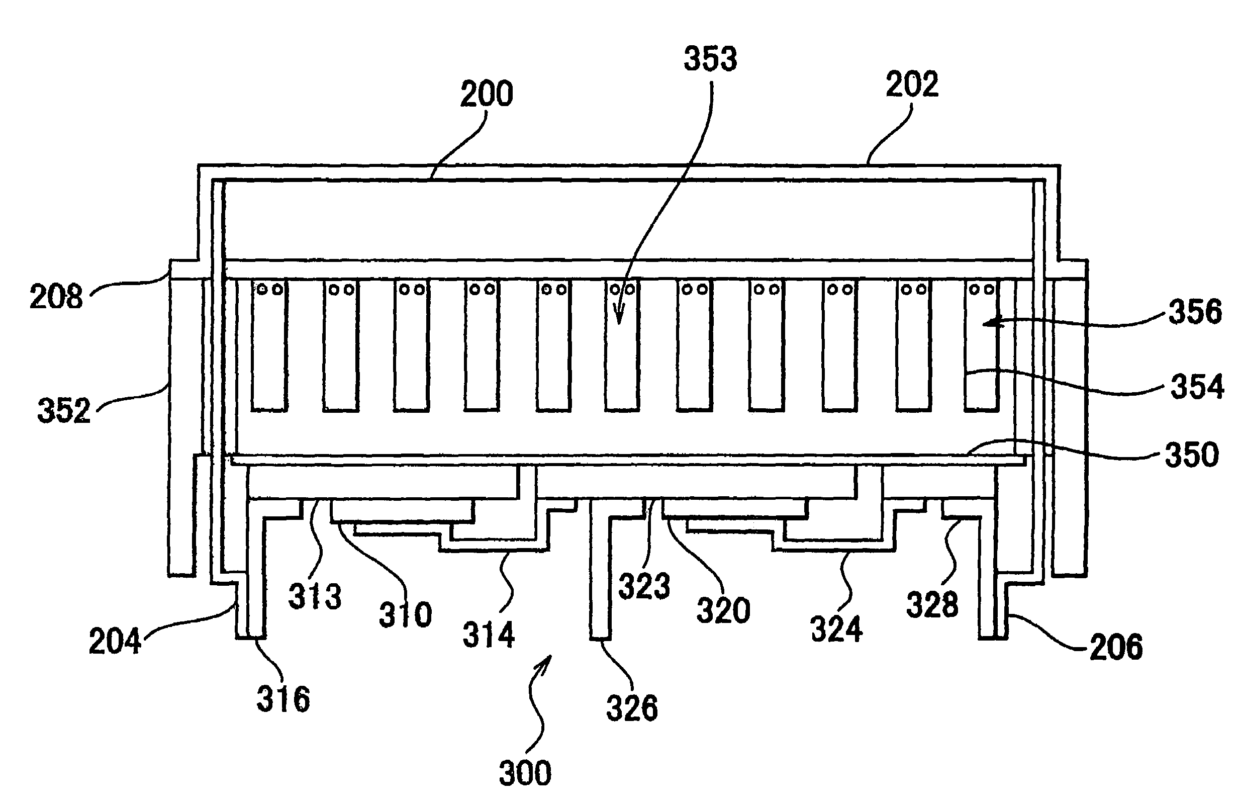 Cooling structure of electric device