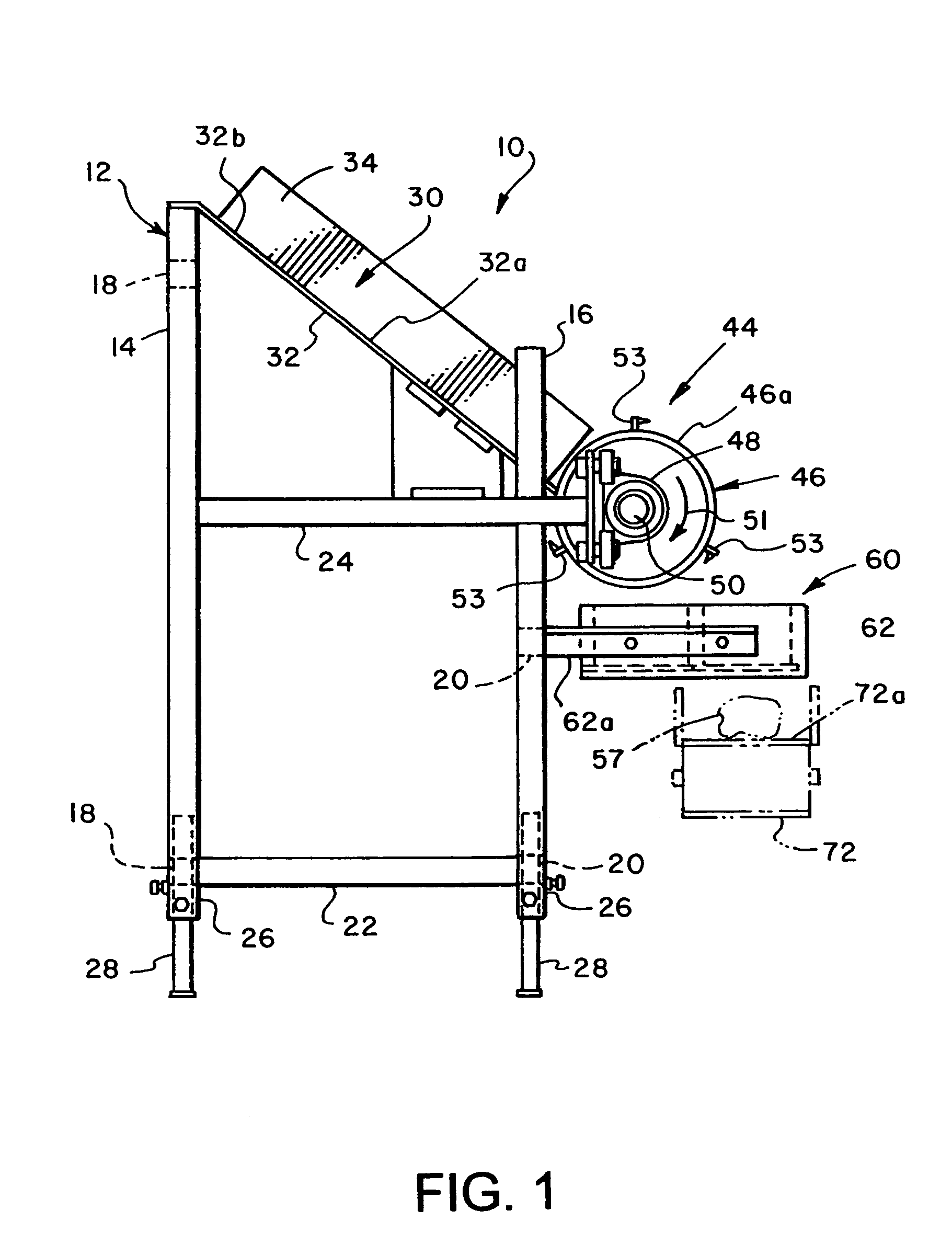 Apparatus for separating and conveying articles