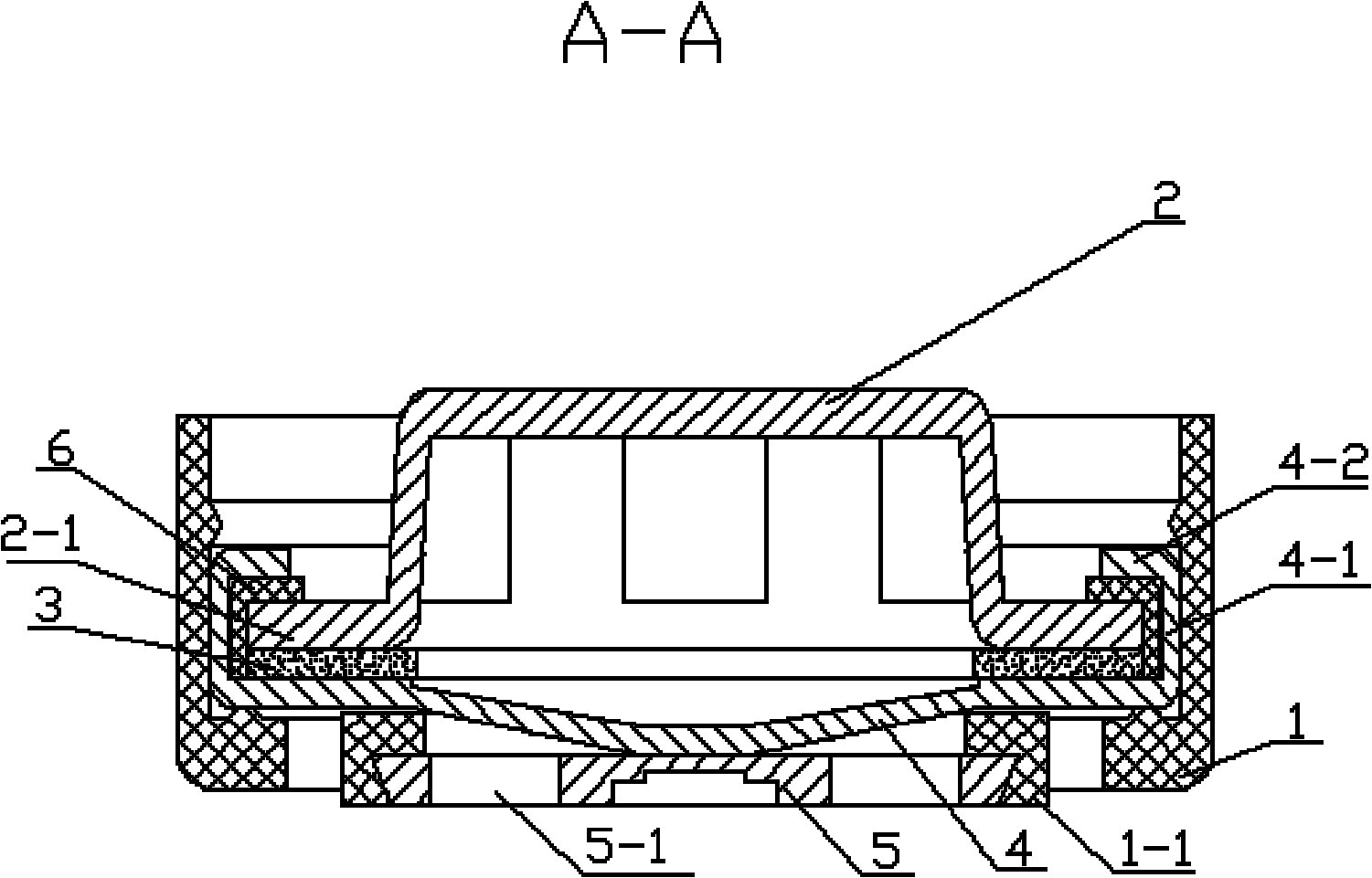 Lithium cell safety valve