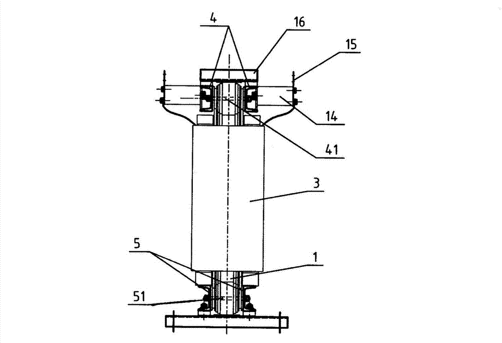 Dry type iron-core starting reactor for cold water medium-pressure unit of air conditioner