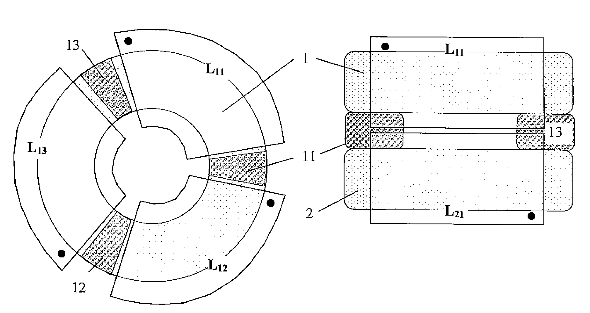 Filtering choke arrangement