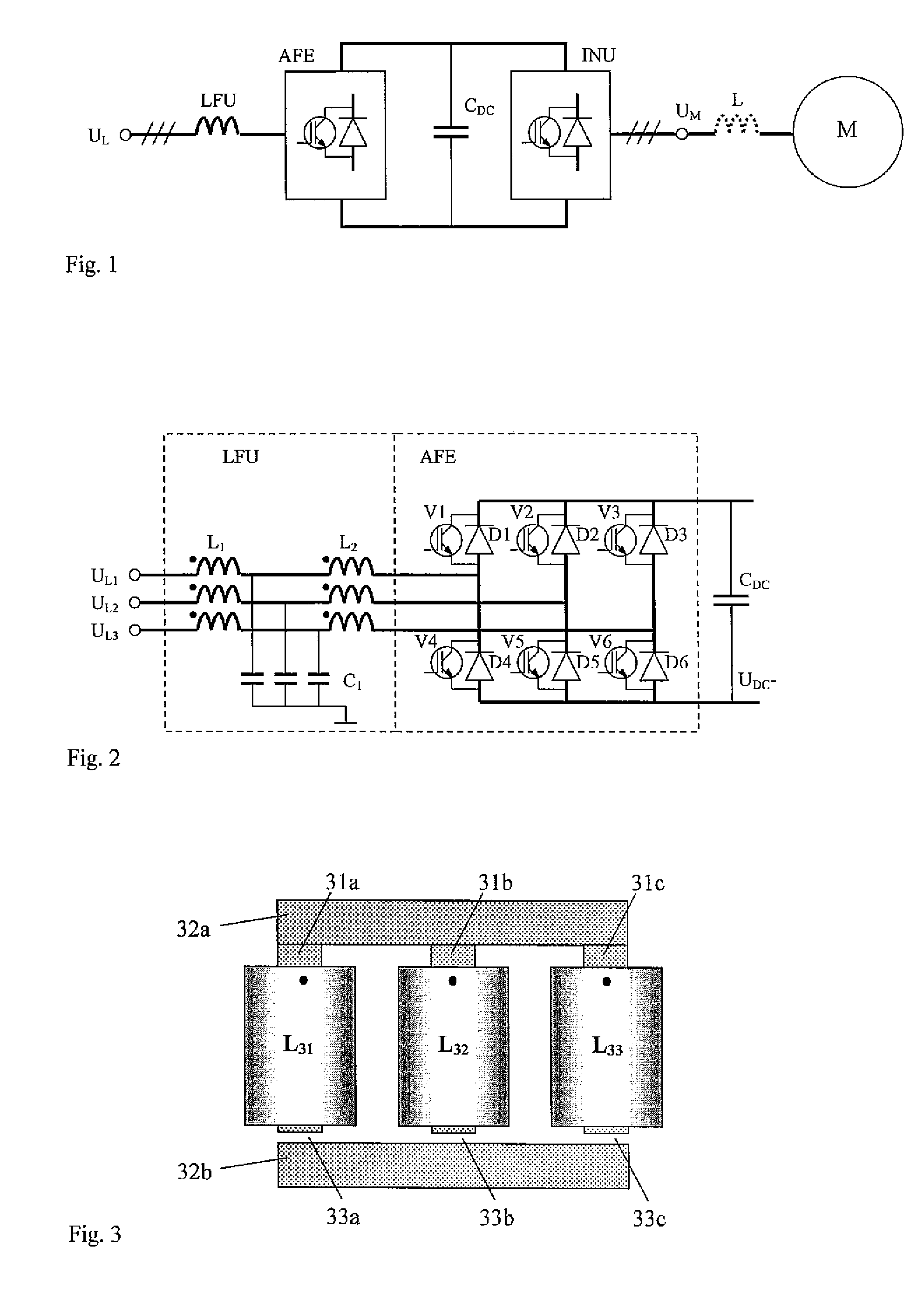 Filtering choke arrangement