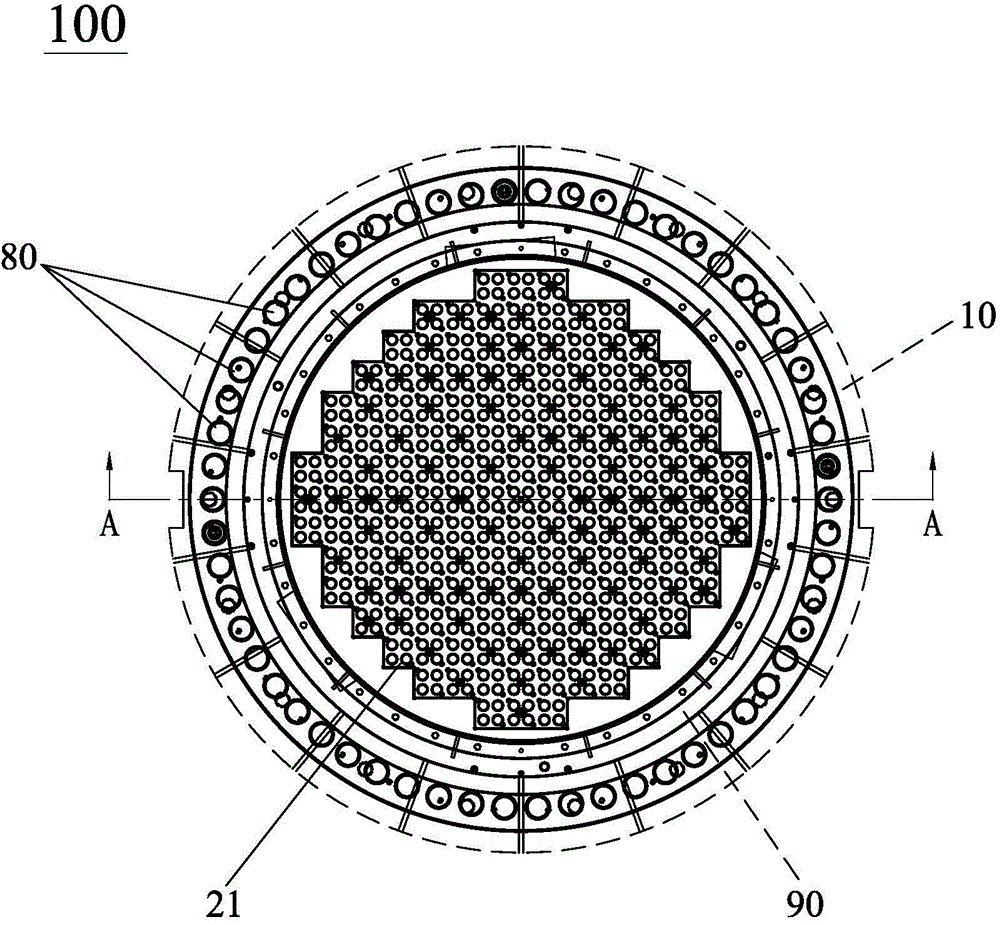 Device used for nuclear fuel assembly loading and unloading operations, and mounting method thereof