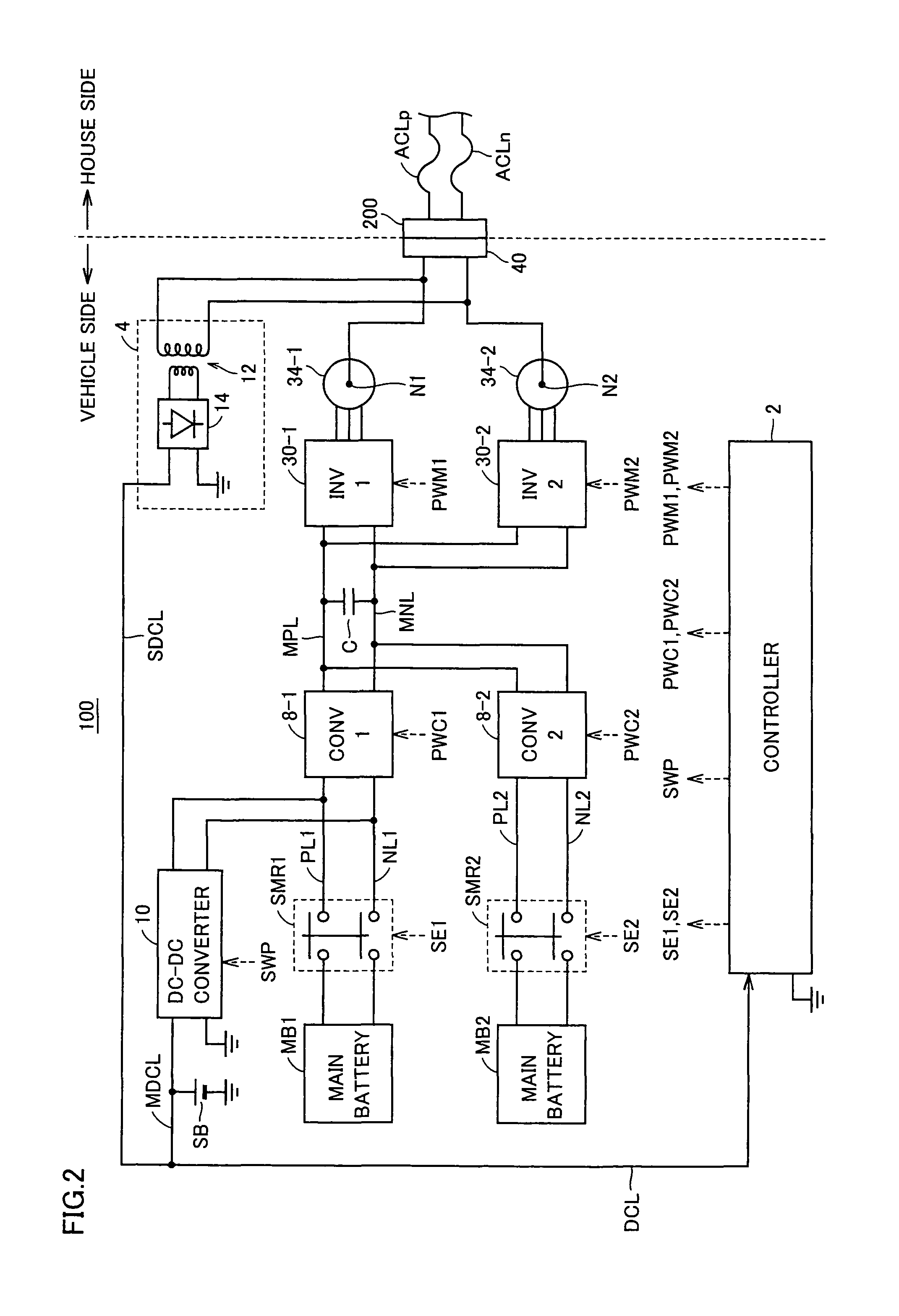 Electric powered vehicle, vehicle charge device and vehicle charge system