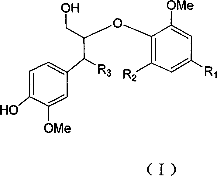 Use of 8-0-4'type lignan in preparing anticomplement medicament