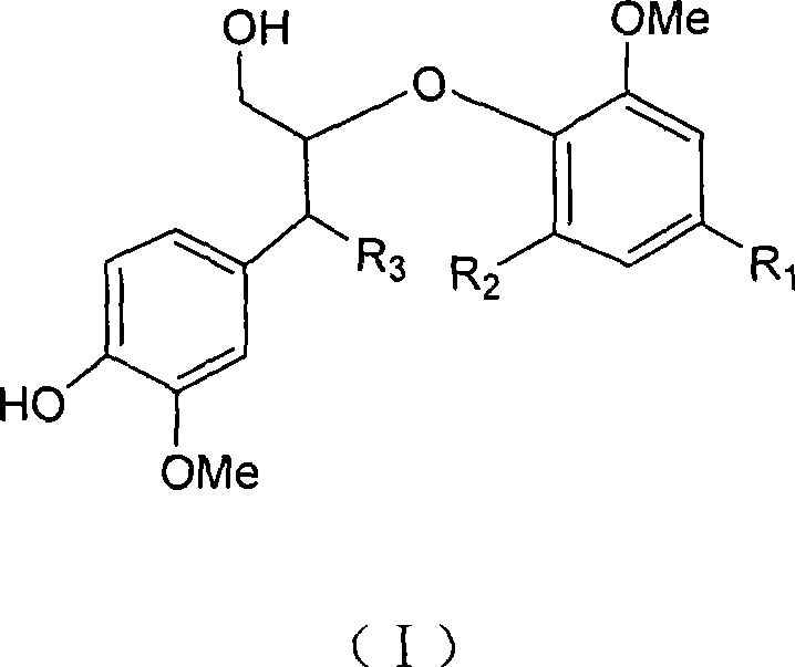 Use of 8-0-4'type lignan in preparing anticomplement medicament