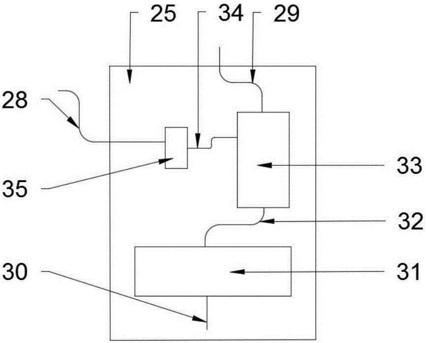 Negative-pressure control device for bucket foundation sinking and application method thereof