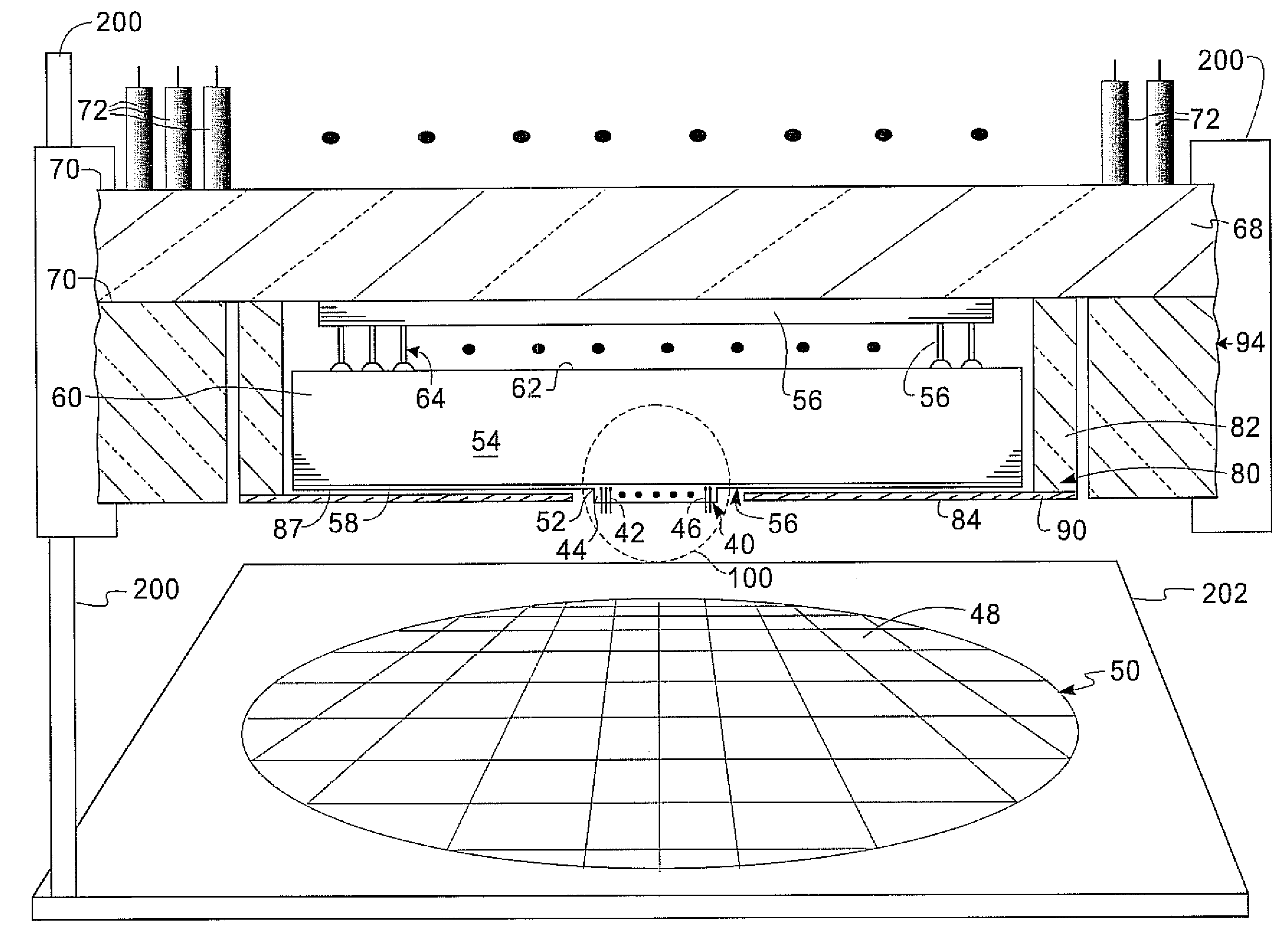 High density integrated circuit apparatus, test probe and methods of use thereof