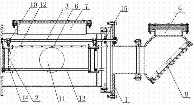 Electron beam emittance measuring equipment and measuring method