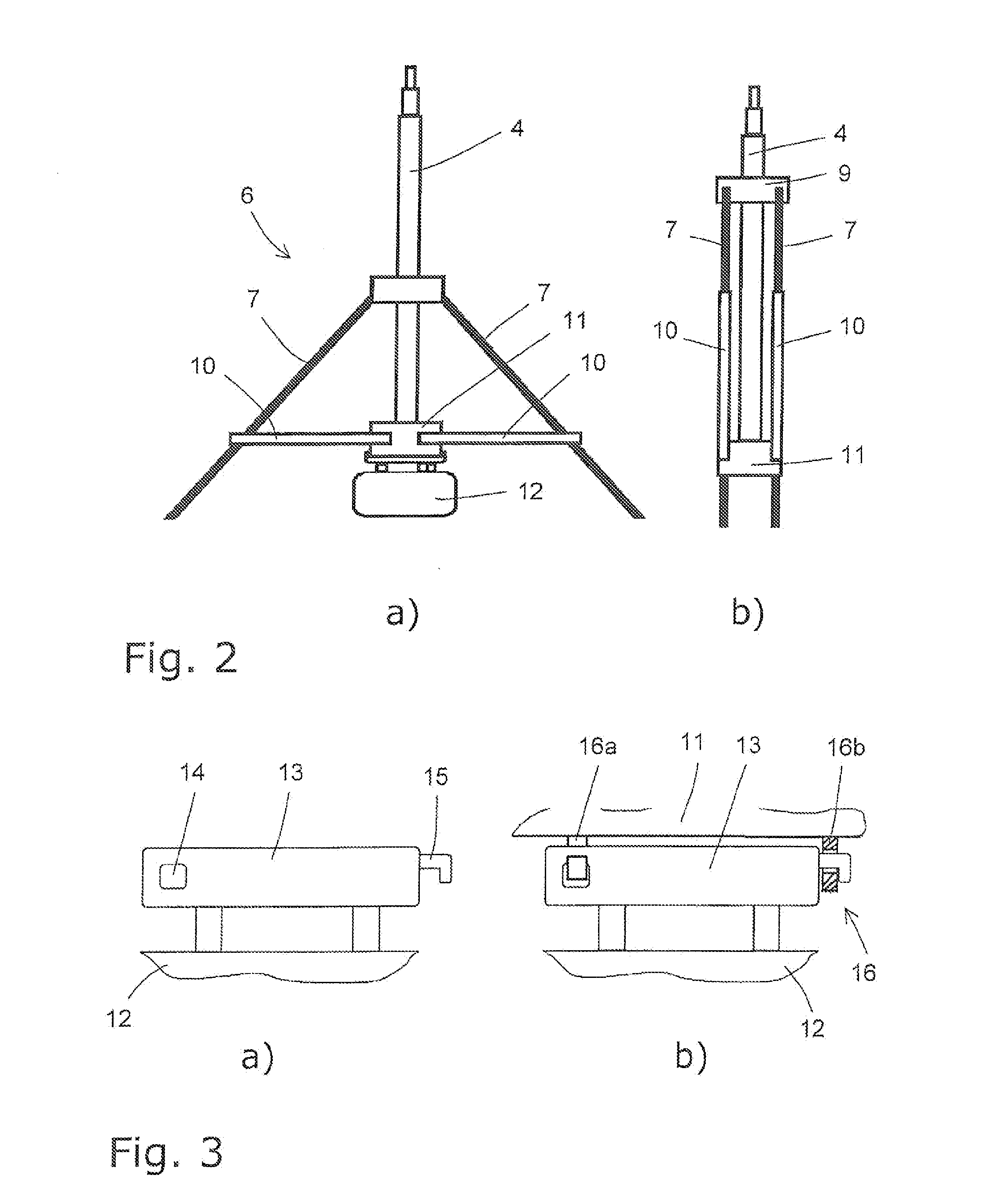 Transportable lighting device