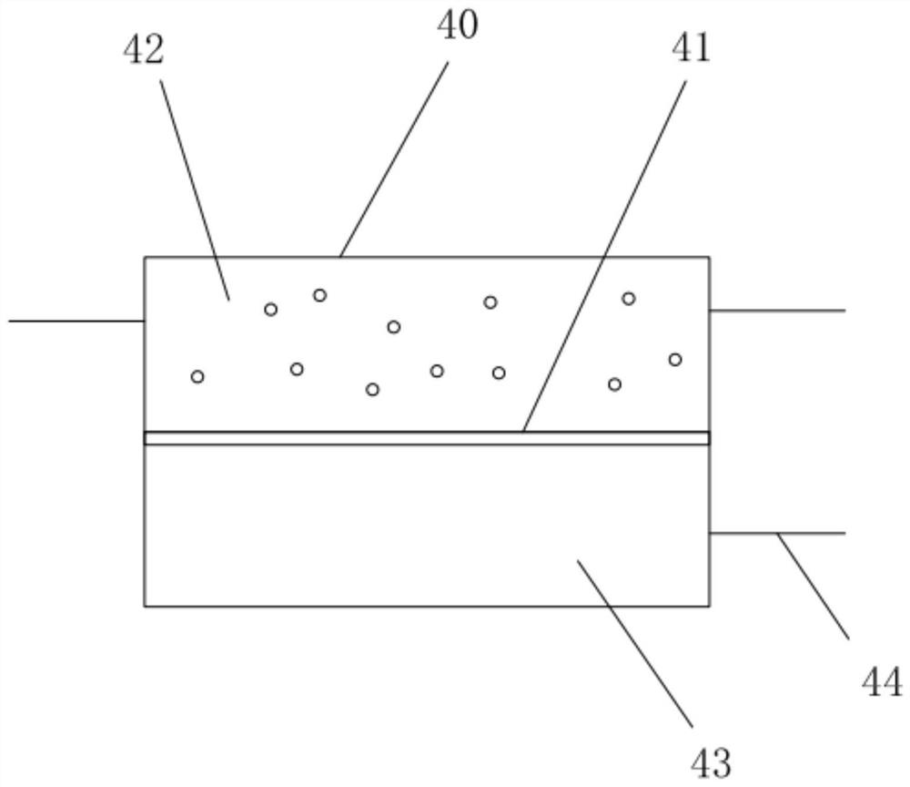 Harmless treatment device and method for drug or drug-containing liquid