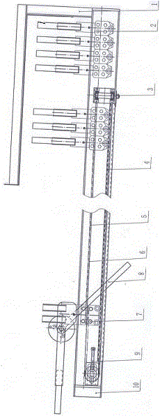 Automatic tarpaulin covering device used for vehicle tank and application method