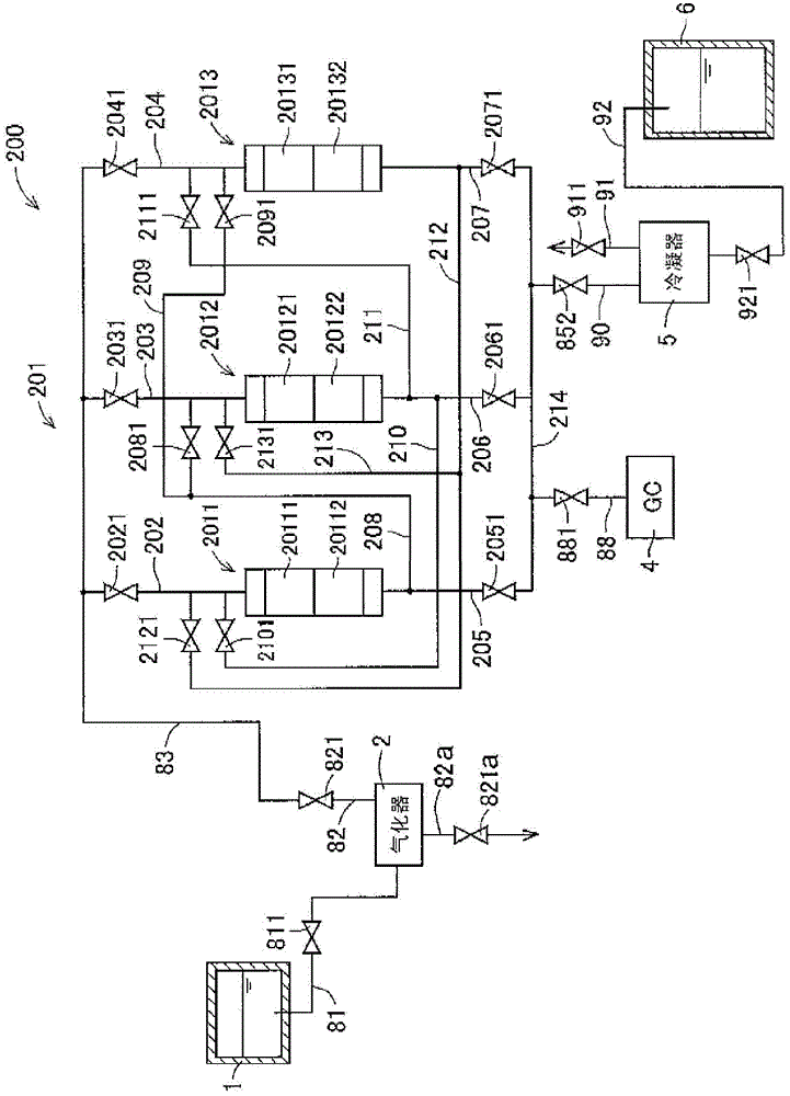 Ammonia refining system and ammonia refining method