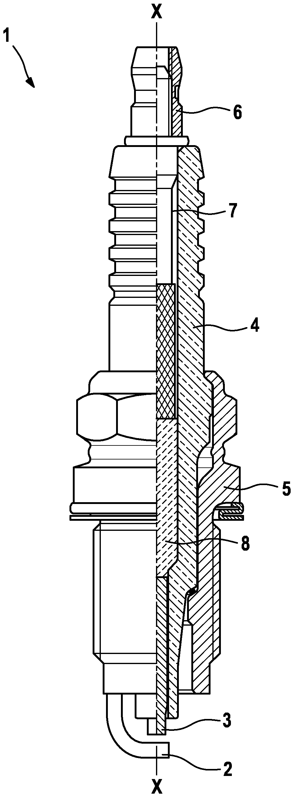 Spark plug electrode, spark plug and method for manufacturing spark plug electrode