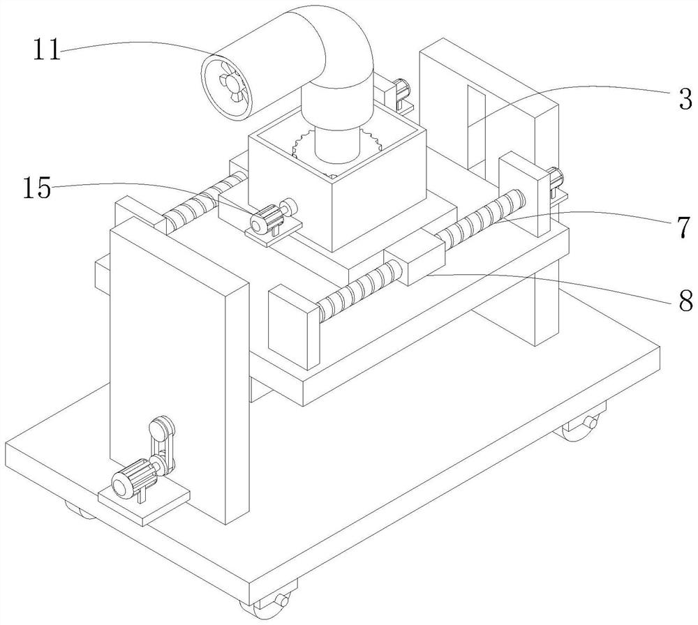 Cleaning device for textile machinery and using method of cleaning device