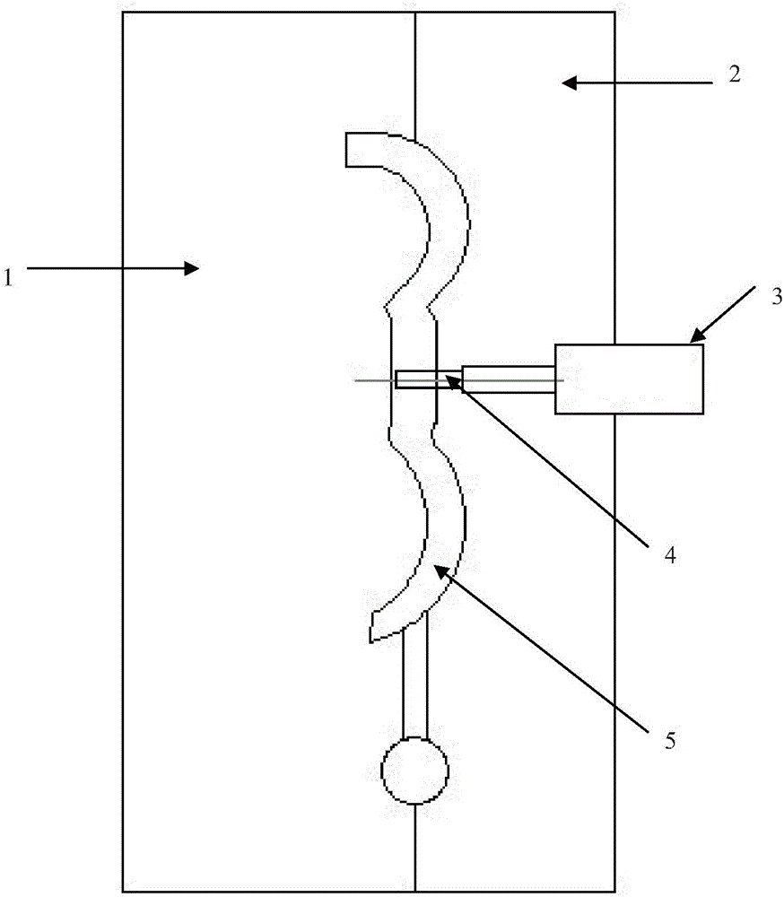 Extruding and die-casting process for electric steering shell with high strength and low porosity