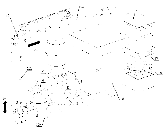 Method and device for making pizza