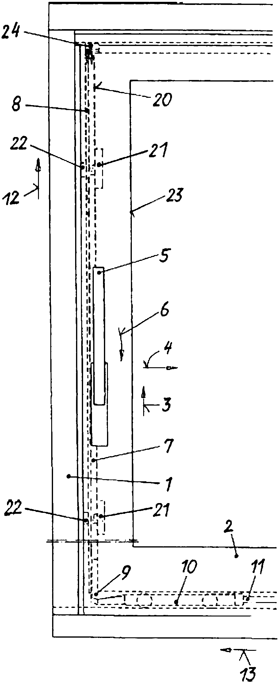 Fittings for liftable and/or movable leaves of windows or doors