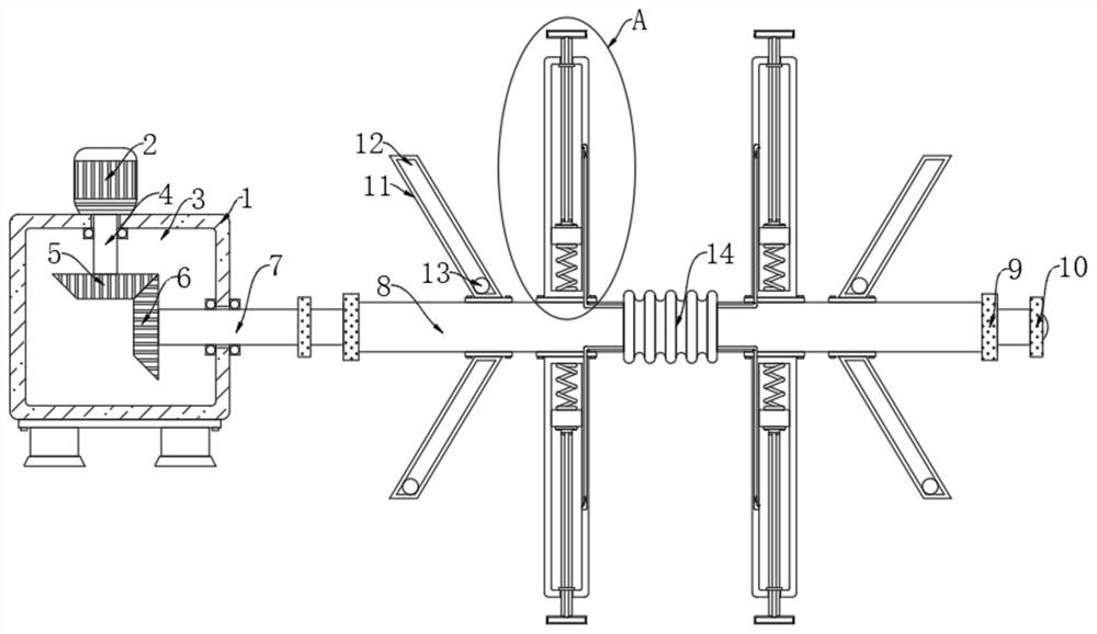 Pipeline dredging device for smart city construction