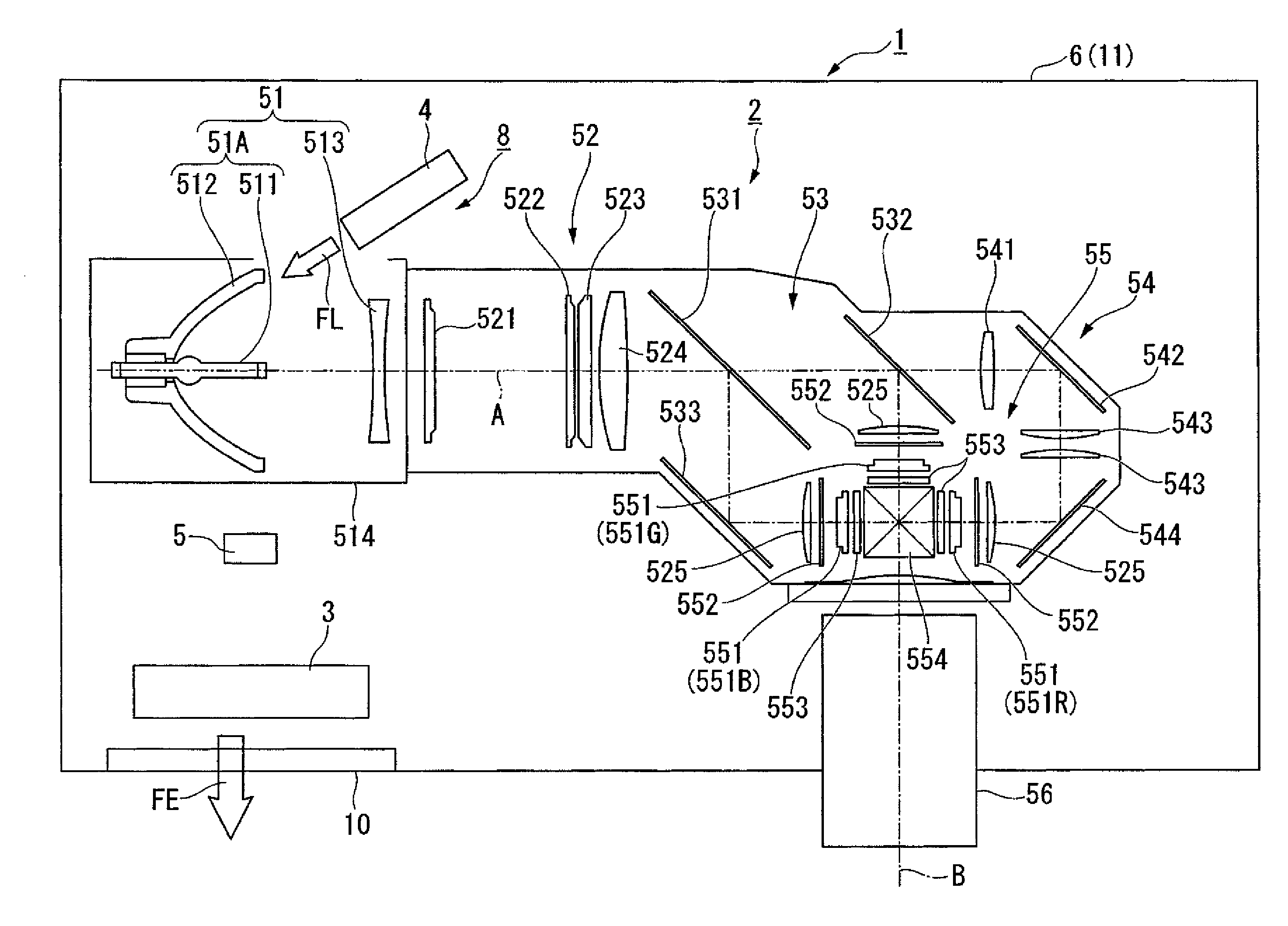 Projector and method for controlling projector