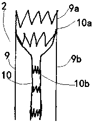 Device for reconstructing covered stent blood vessel combination of aortic arch part and three branches