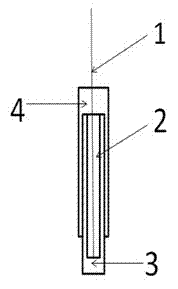 Dissolved hydrogen sulfide detection electrode based on silver/nano silver and preparation method for dissolved hydrogen sulfide detection electrode